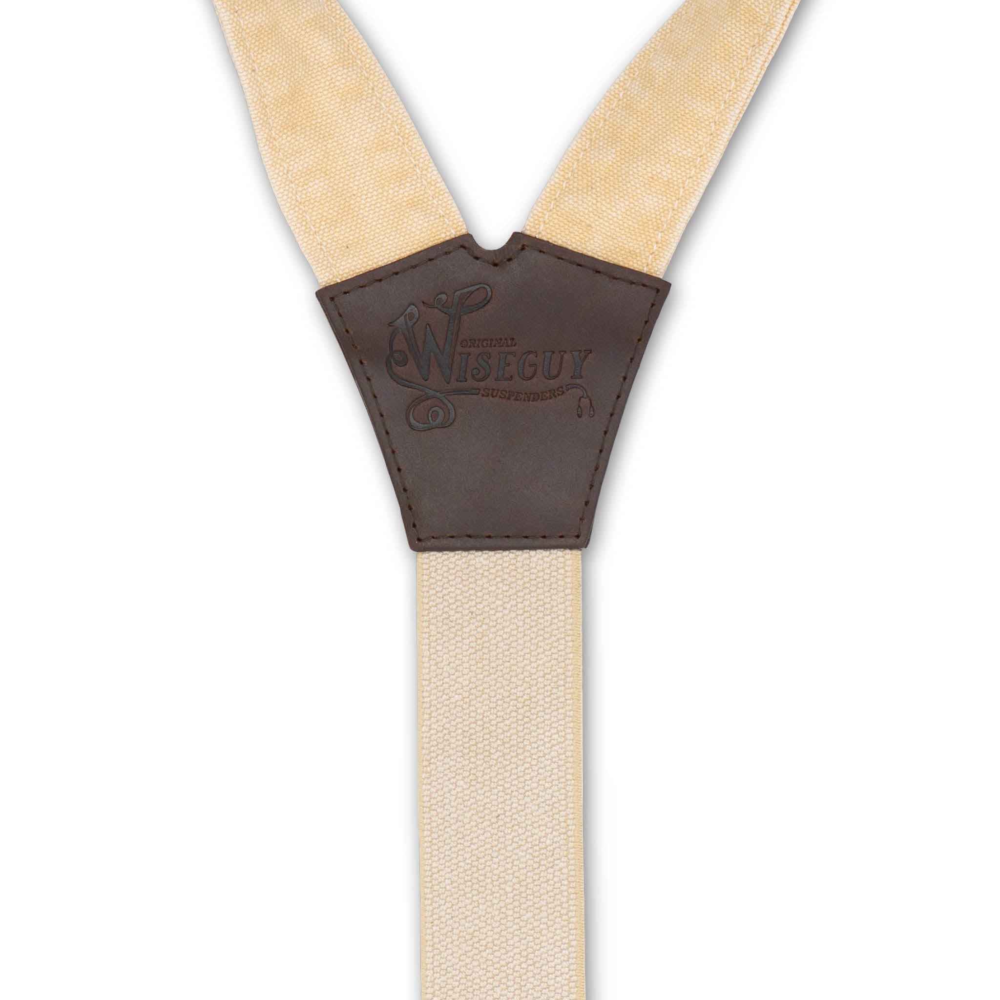 Duck Beige Wide Suspenders No. C6018