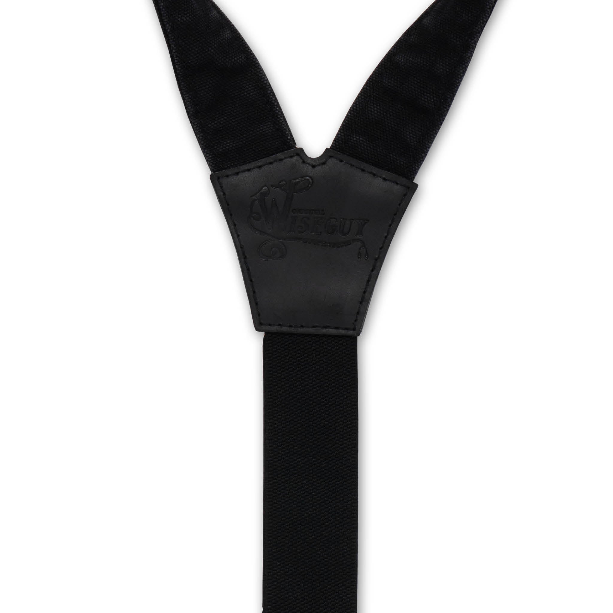 Duck Black Wide Suspenders No. C6019