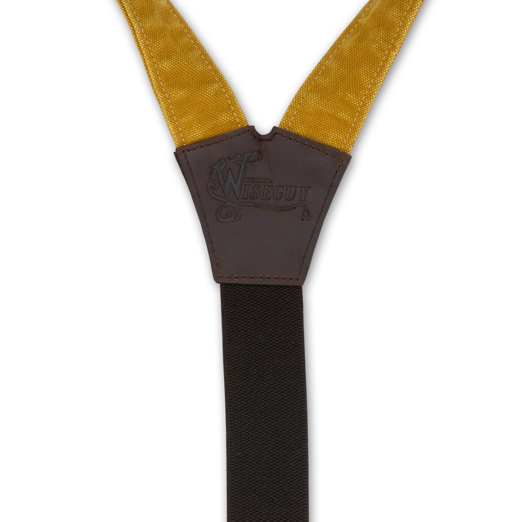 Duck Mustard Wide Suspenders No. C6020