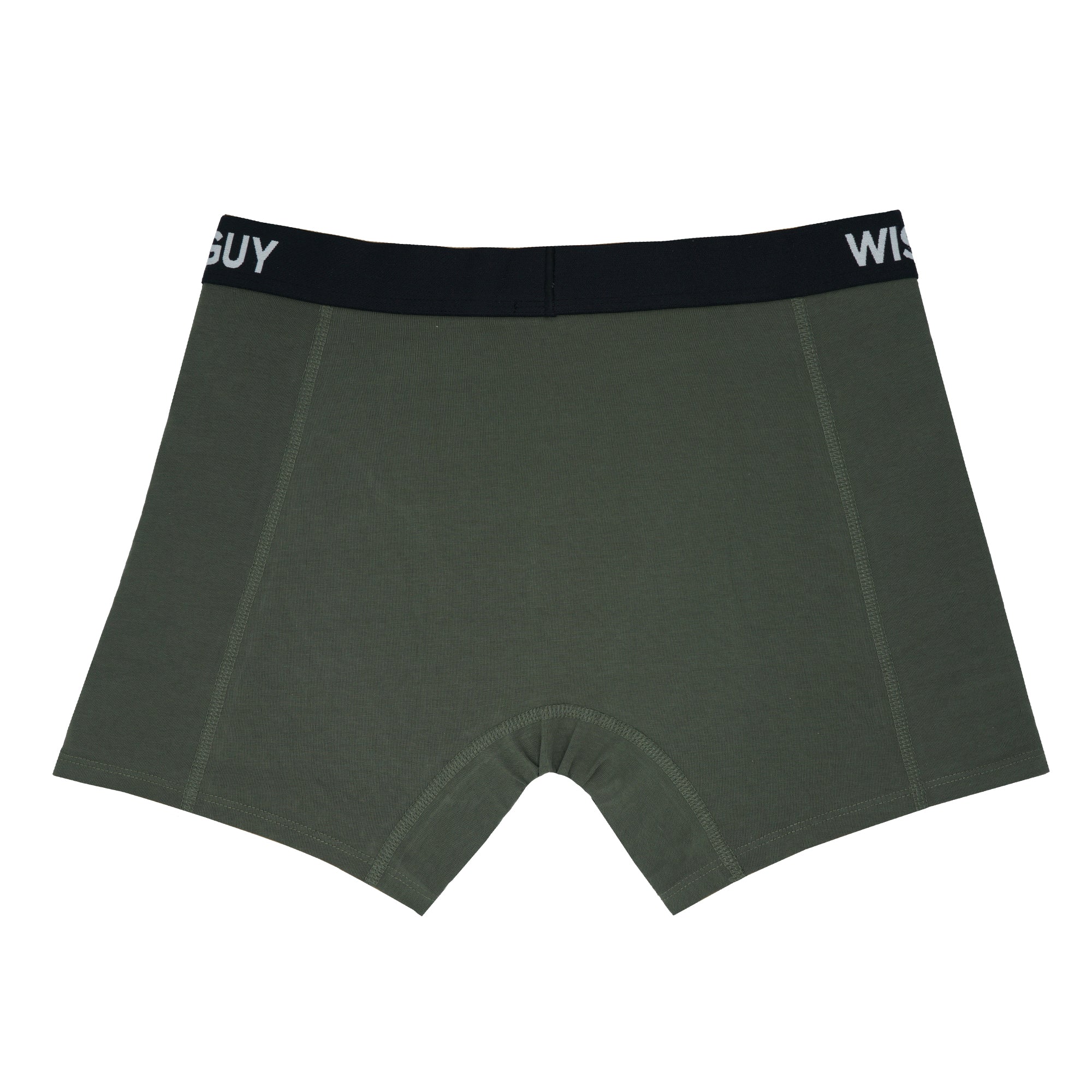 Boxer en coton biologique Army Green 2-pack n° D9015