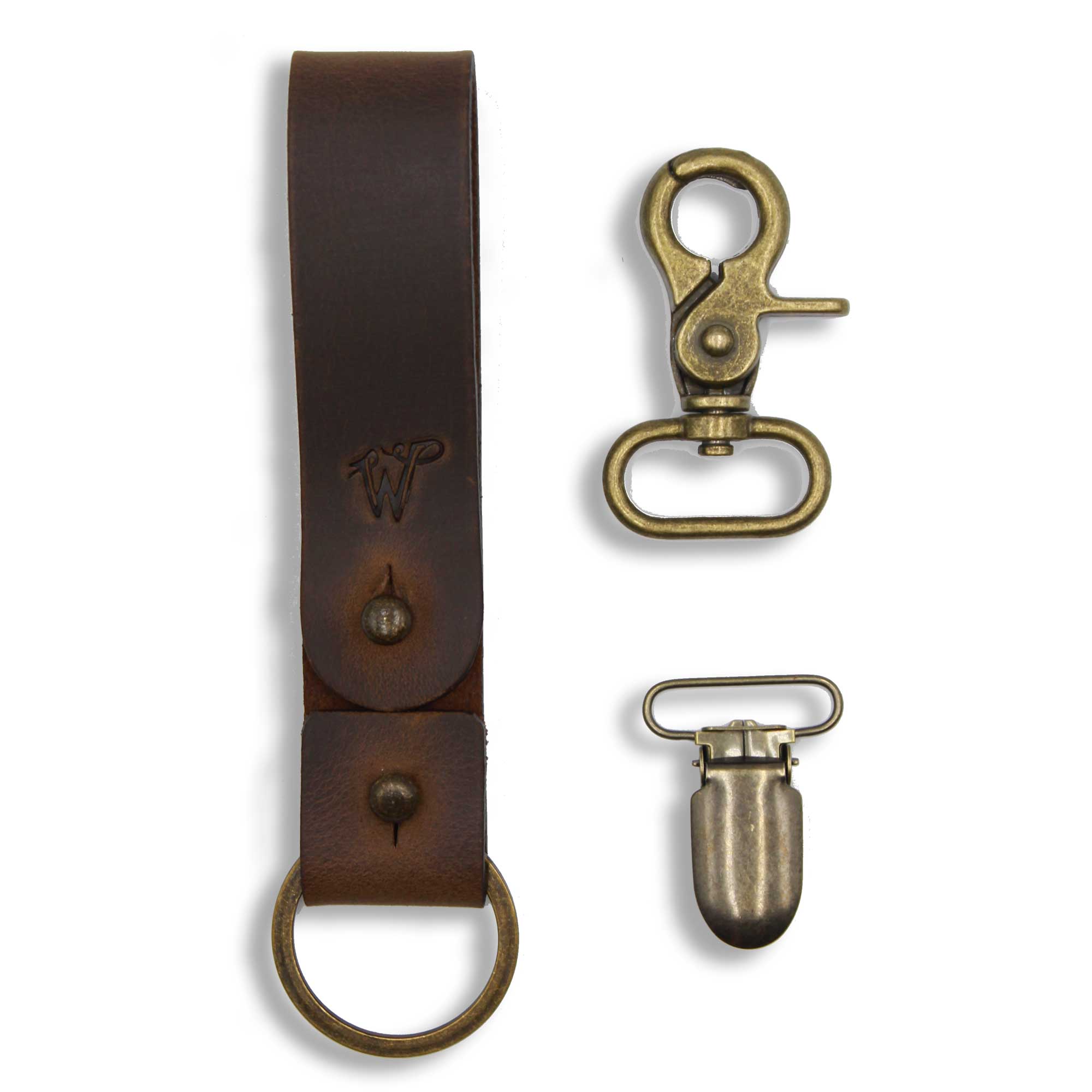 Schlüsselanhänger / Huthalter Leder No. A8010