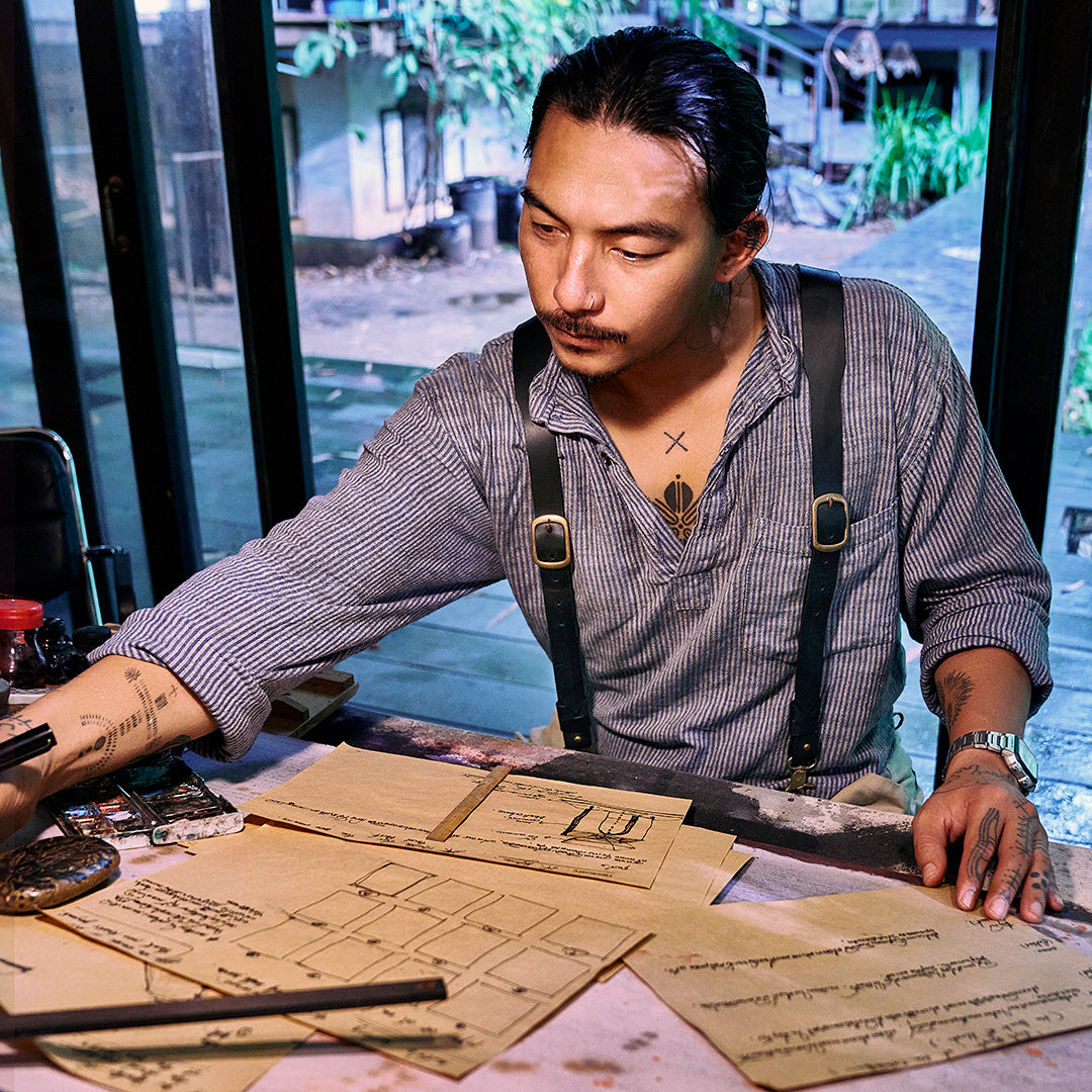 The Hershel Noir Large Bretelles No. L7014