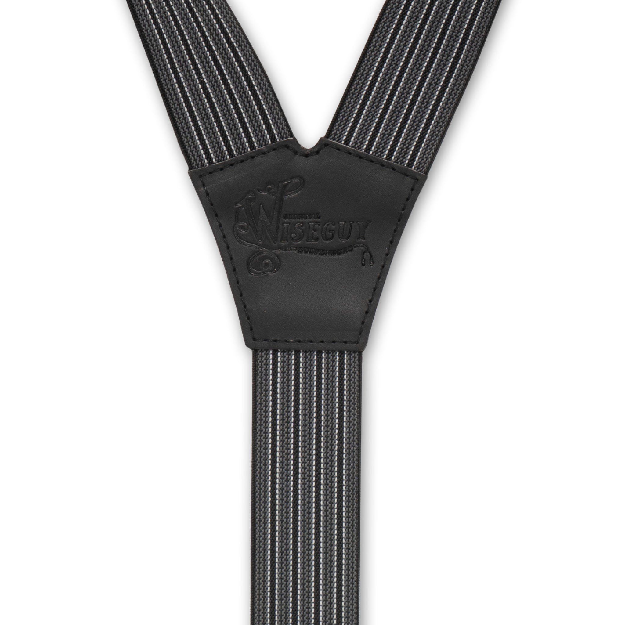 Dapper The Gentleman Black Wide Suspenders No. E5326