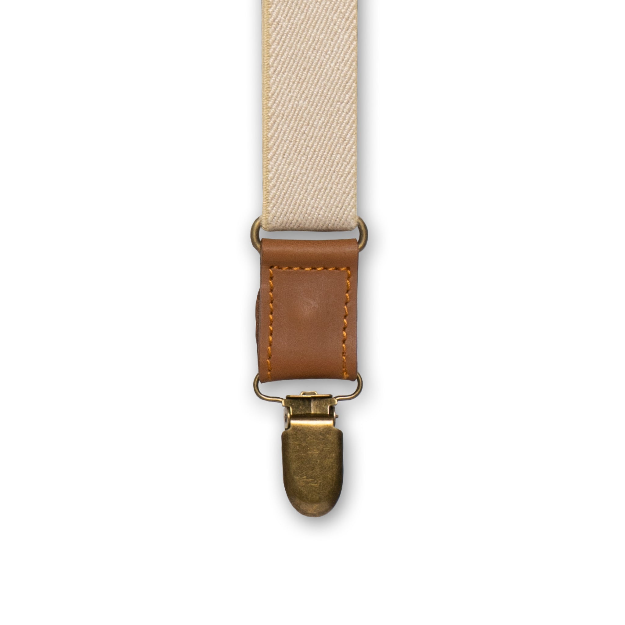 Authentic nubuck leather Camel Brown Flex Suspenders – Crazy Horse