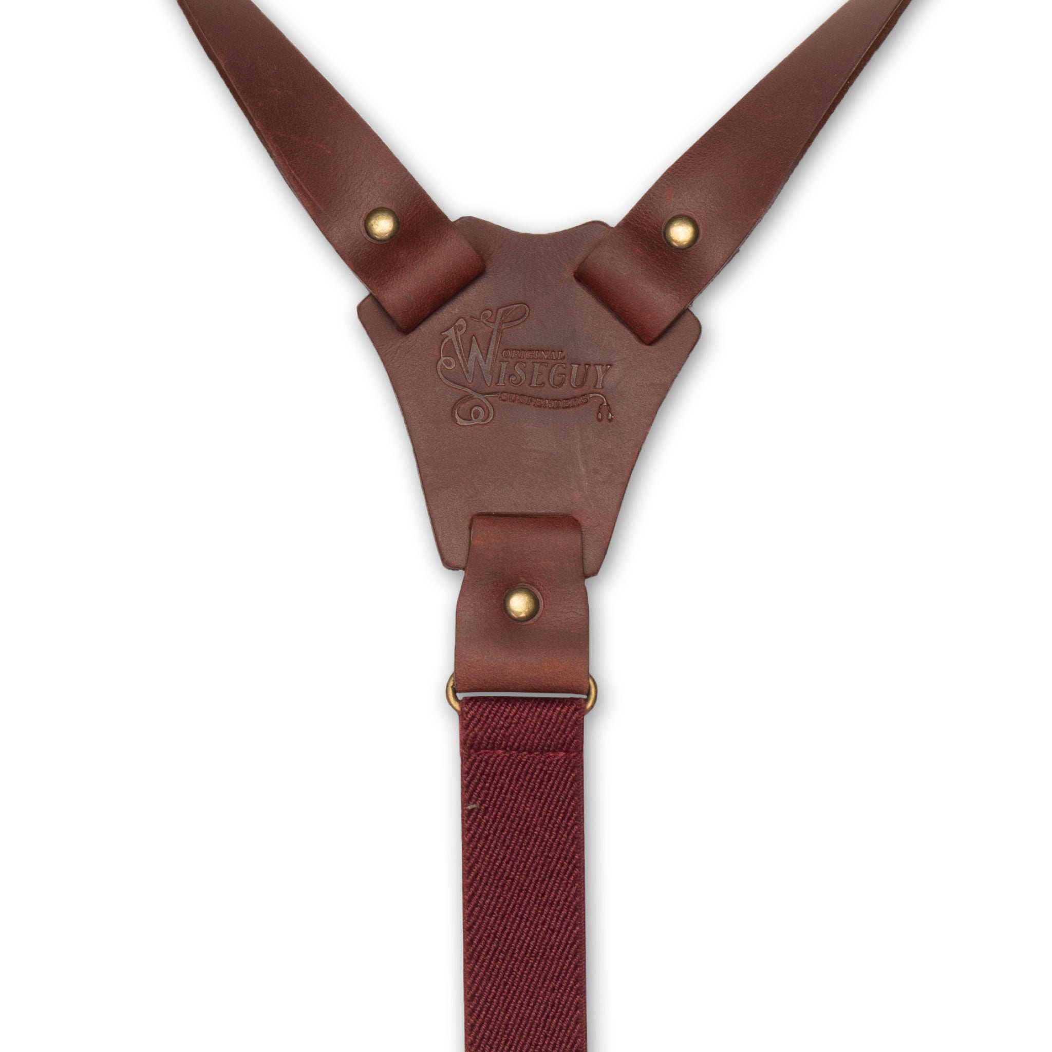 Crazy Horse Flex Bordeaux Mince Bretelles No. F2117