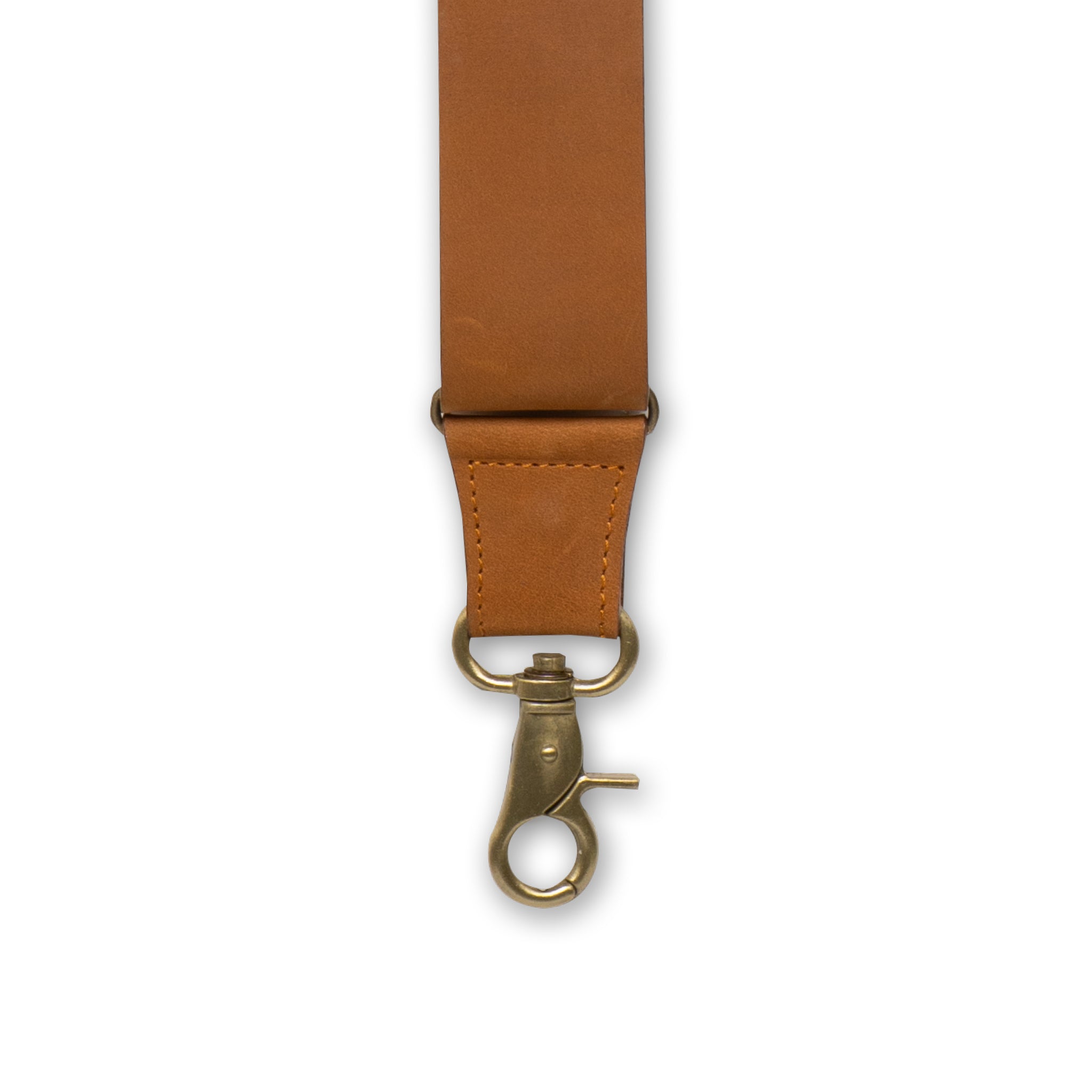 Authentic nubuck leather Army Green Flex Suspenders – Charger