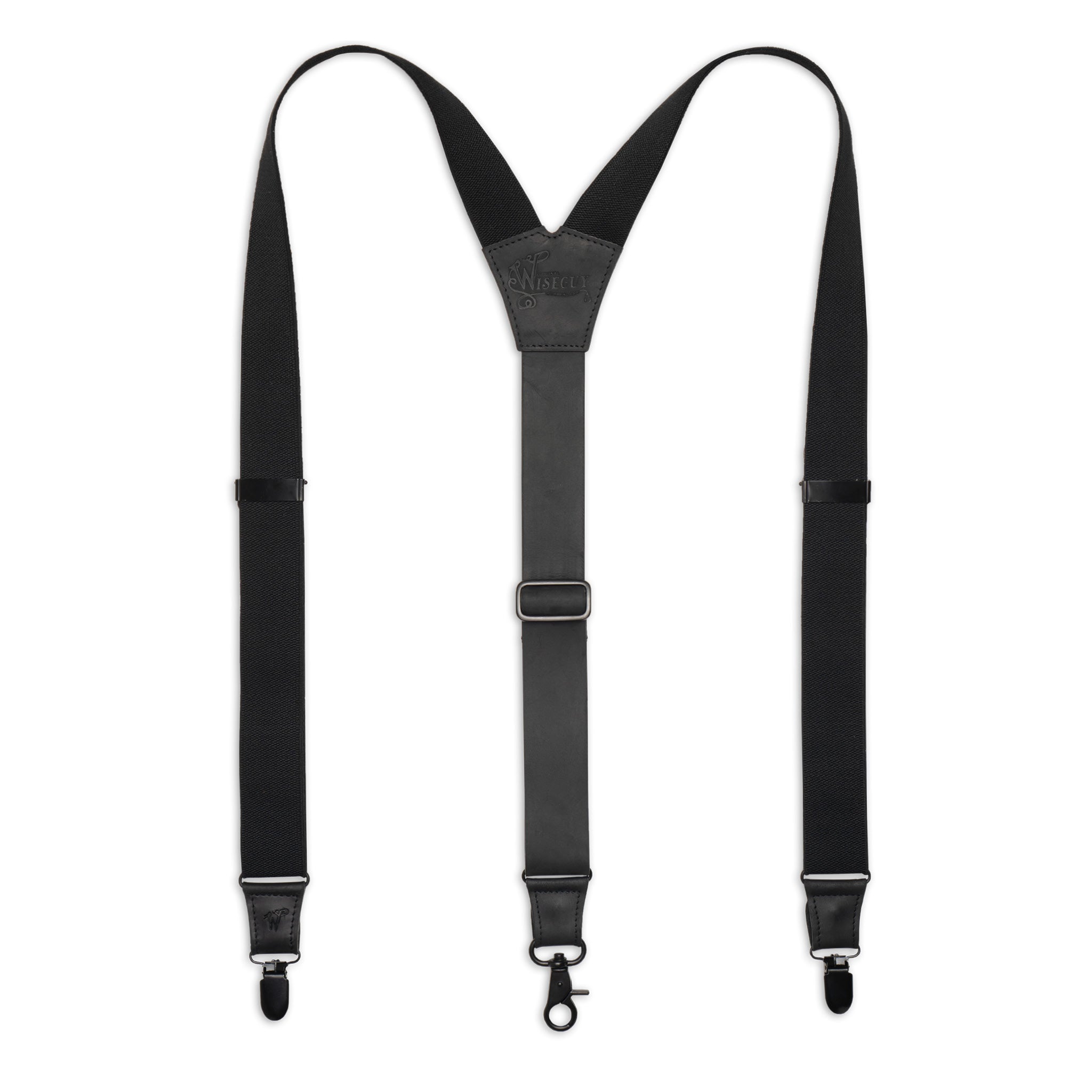 Charger Black Wide Suspenders No. F3011