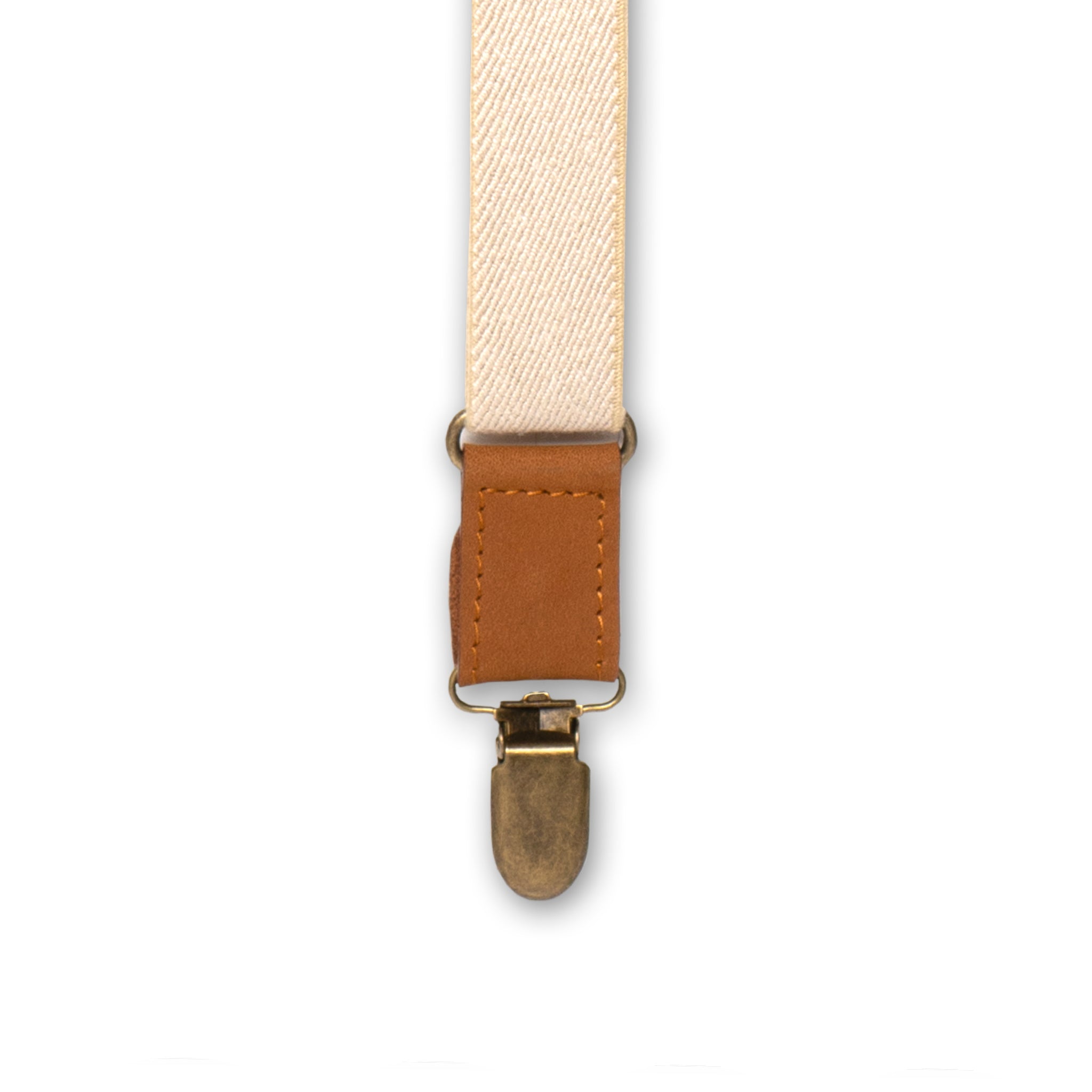 Associate Camel Brown Slim Suspenders No. F4011