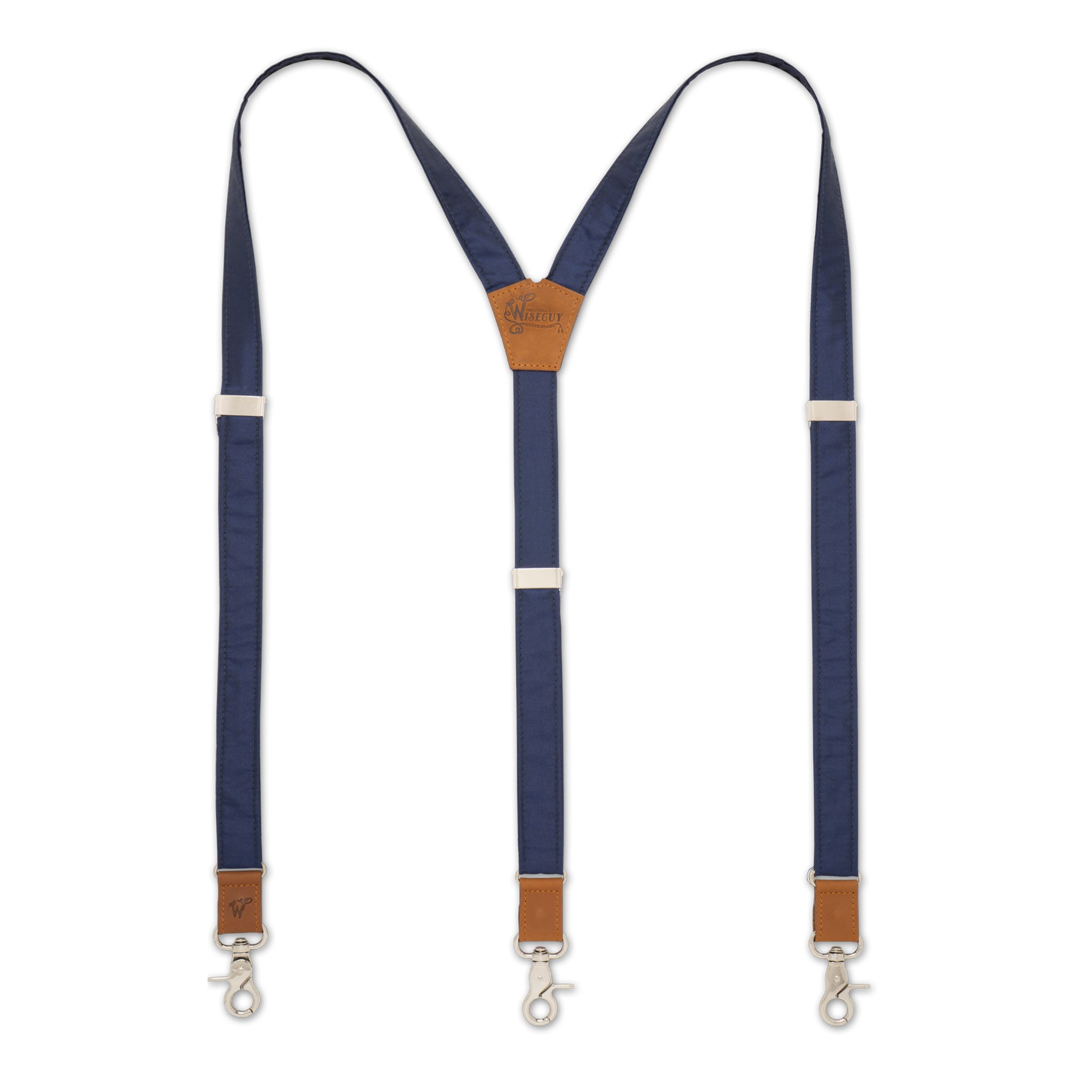 Silk The Navigator Bleu Marine Slim Bretelles No. G7111