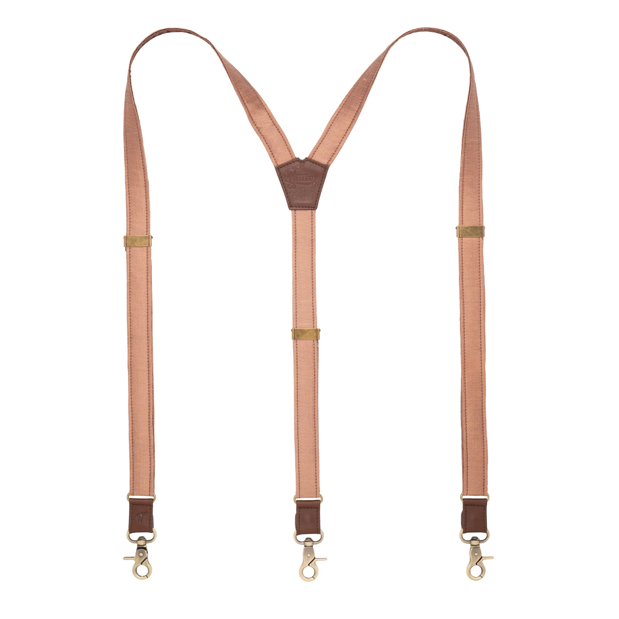 Silk The Armorer Copper Slim Suspenders No. G7114
