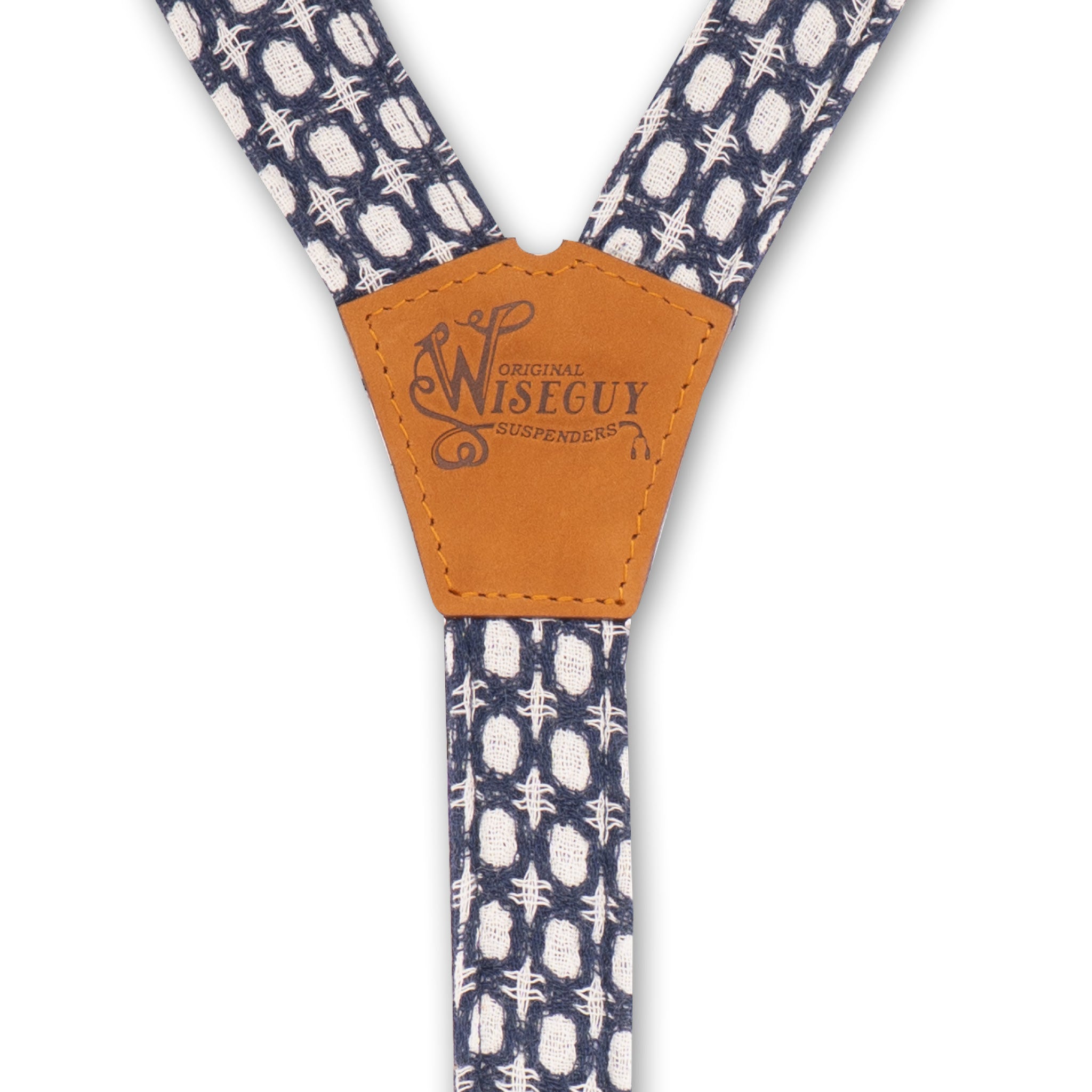 Cotton Silk The Peddler Checkered Slim Suspenders No. G7215