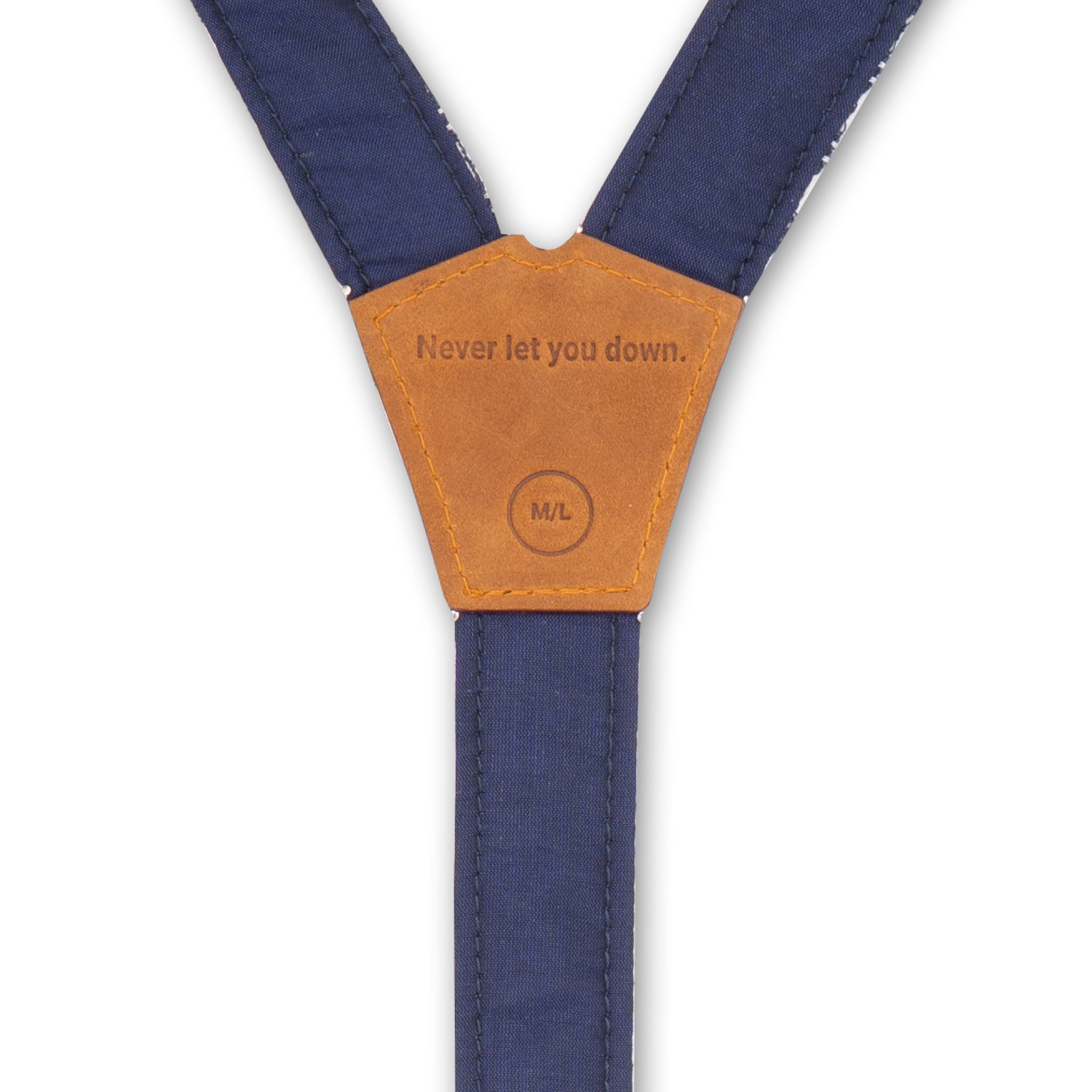 Cotton Silk The Peddler Checkered Slim Suspenders No. G7215