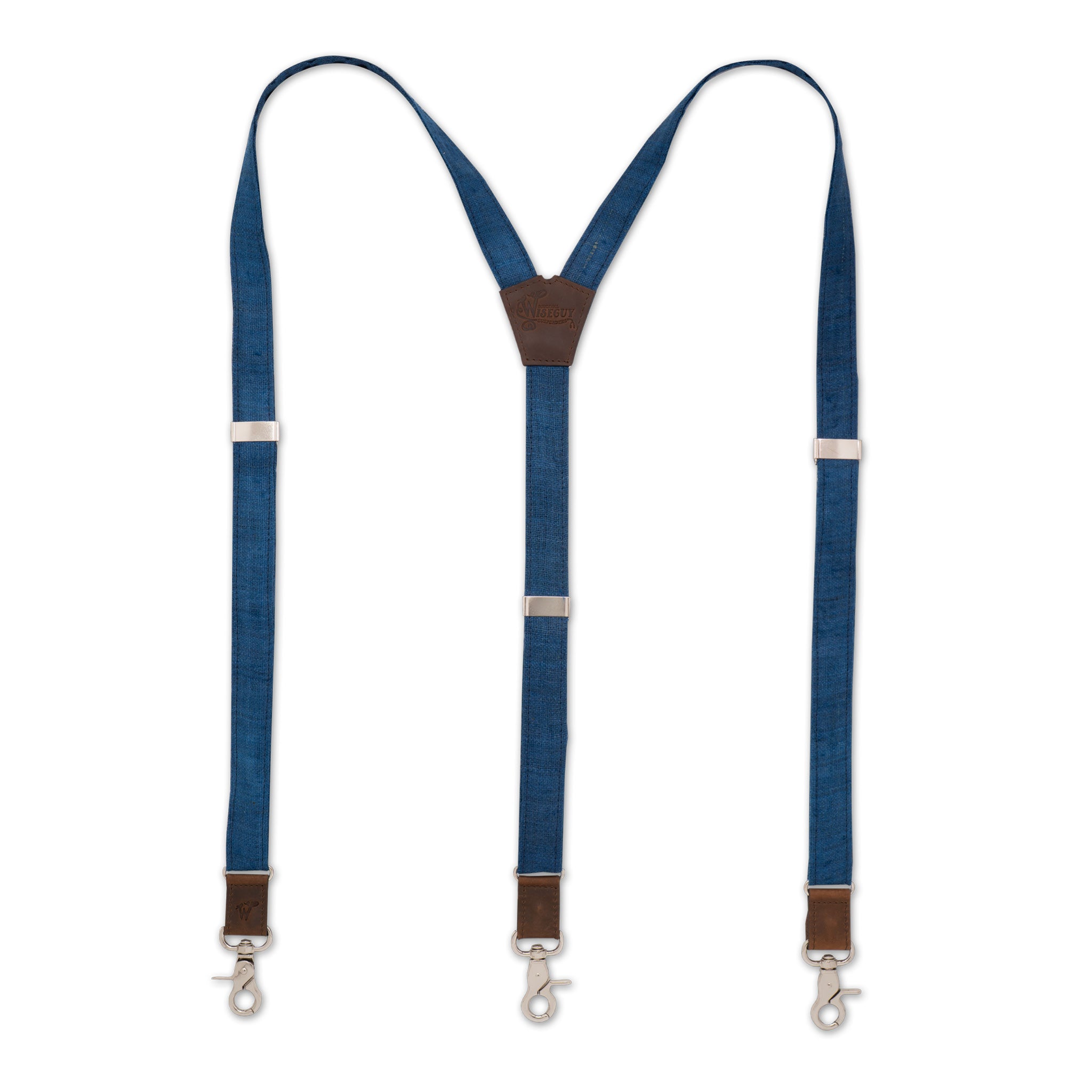 Hemp The Captain Blue Ciel Slim Bretelles No. G7411