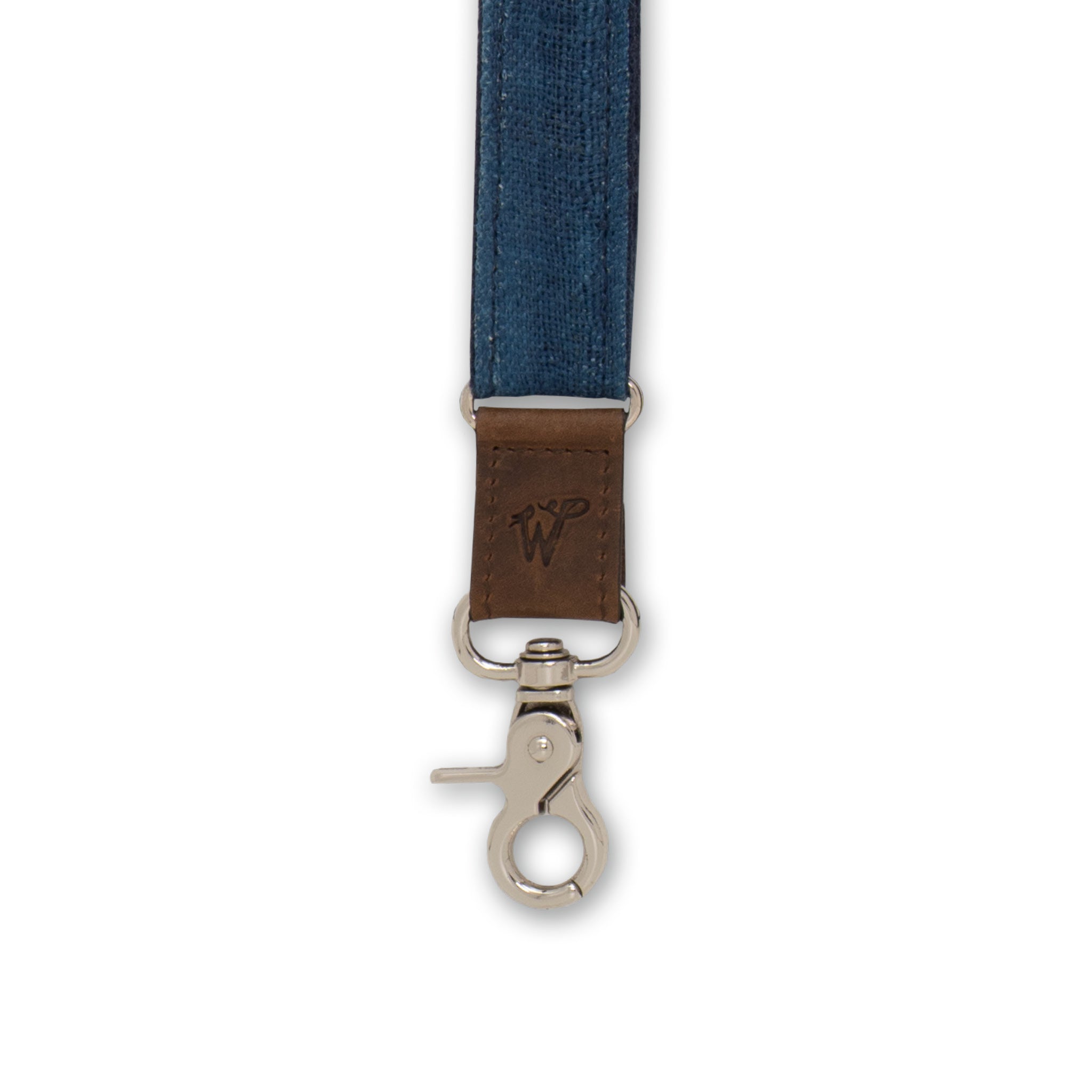 Hemp Linen The Sailor Blue Slim Bretelles No. G7412