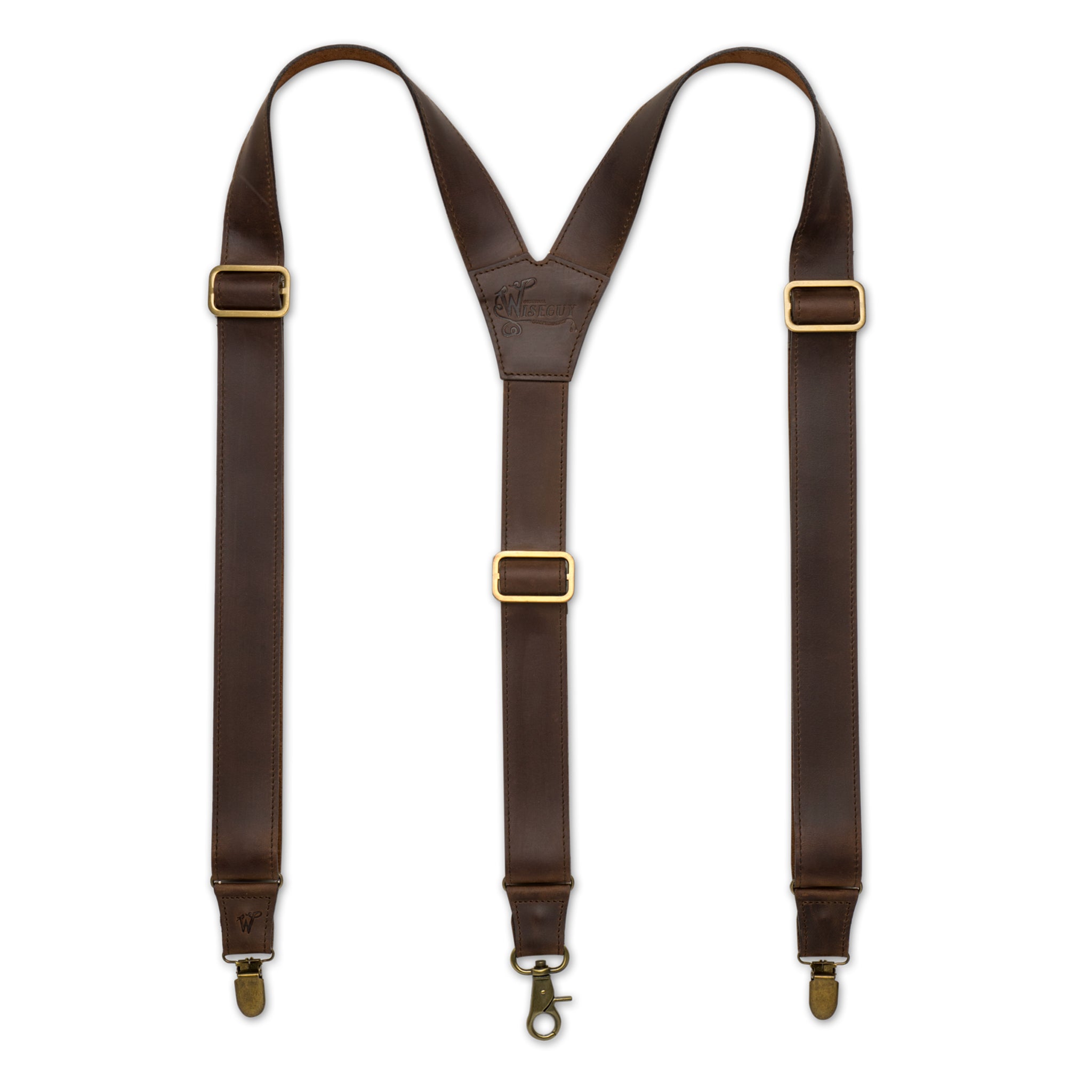 Billy the Kid Brown Wide Suspenders No. L1010