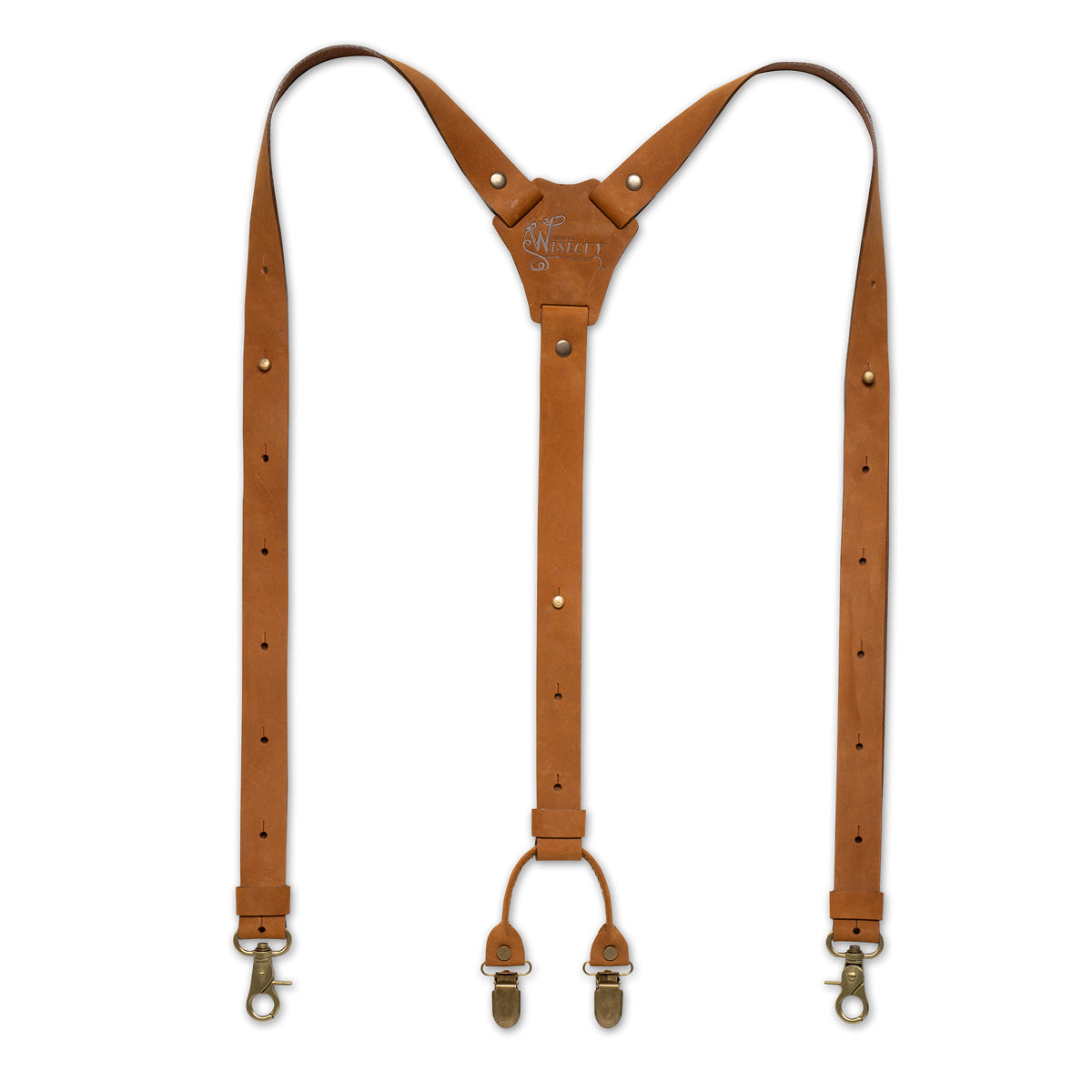 Crazy Horse Marron Camel Slim Bretelles No. L2010