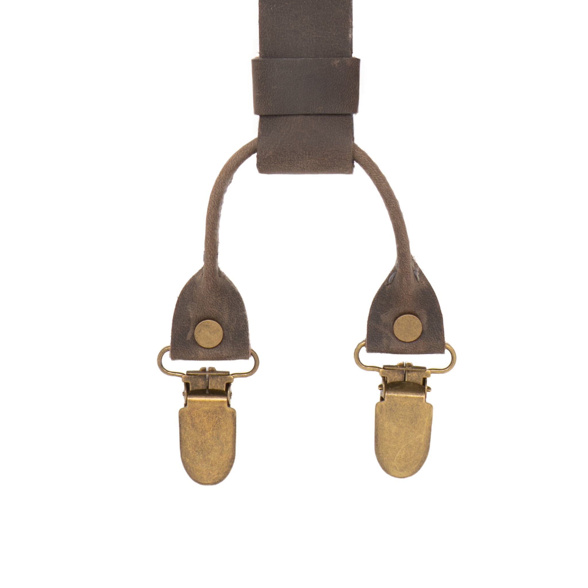 Dakota Olivgrüne schmale Hosenträger No. L2014