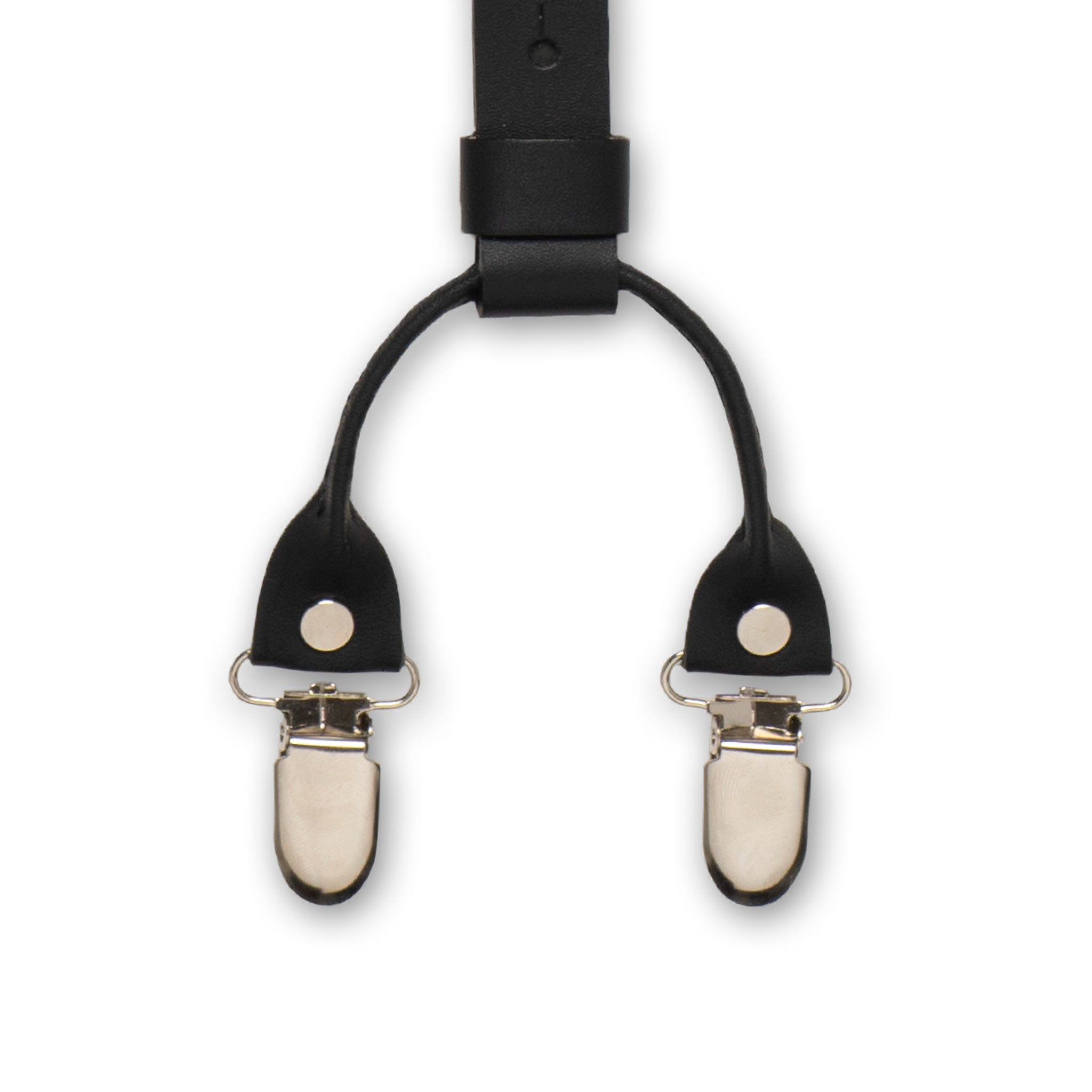 Italian Job Black Skinny Suspenders No. L7010