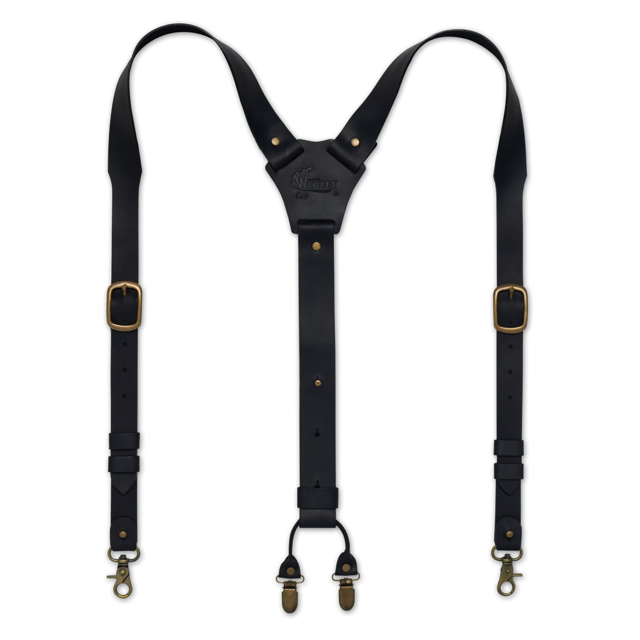 The Hershel Black Wide Suspenders No. L7014