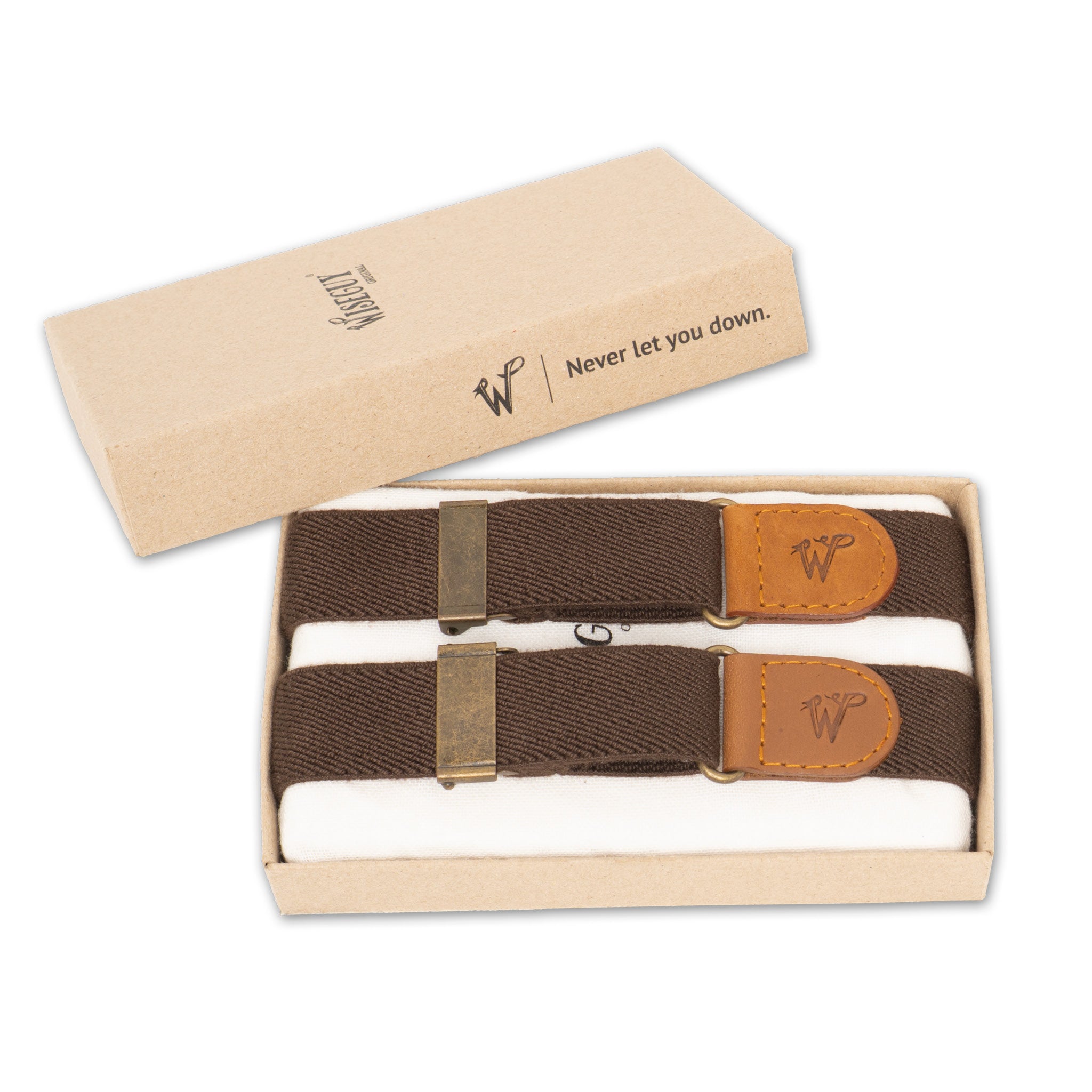 Jarretières de Manches Marron No. S5019