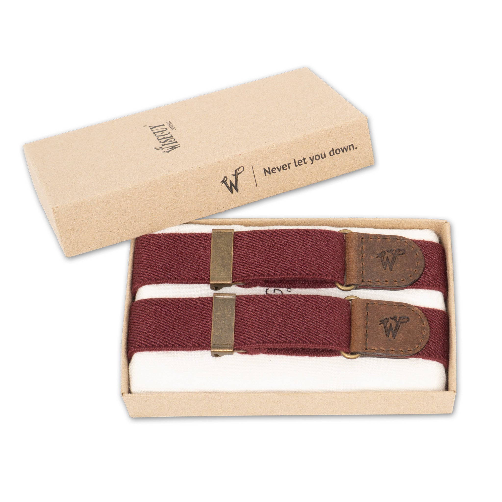 Sleeve Garters Burgundy No. S5022