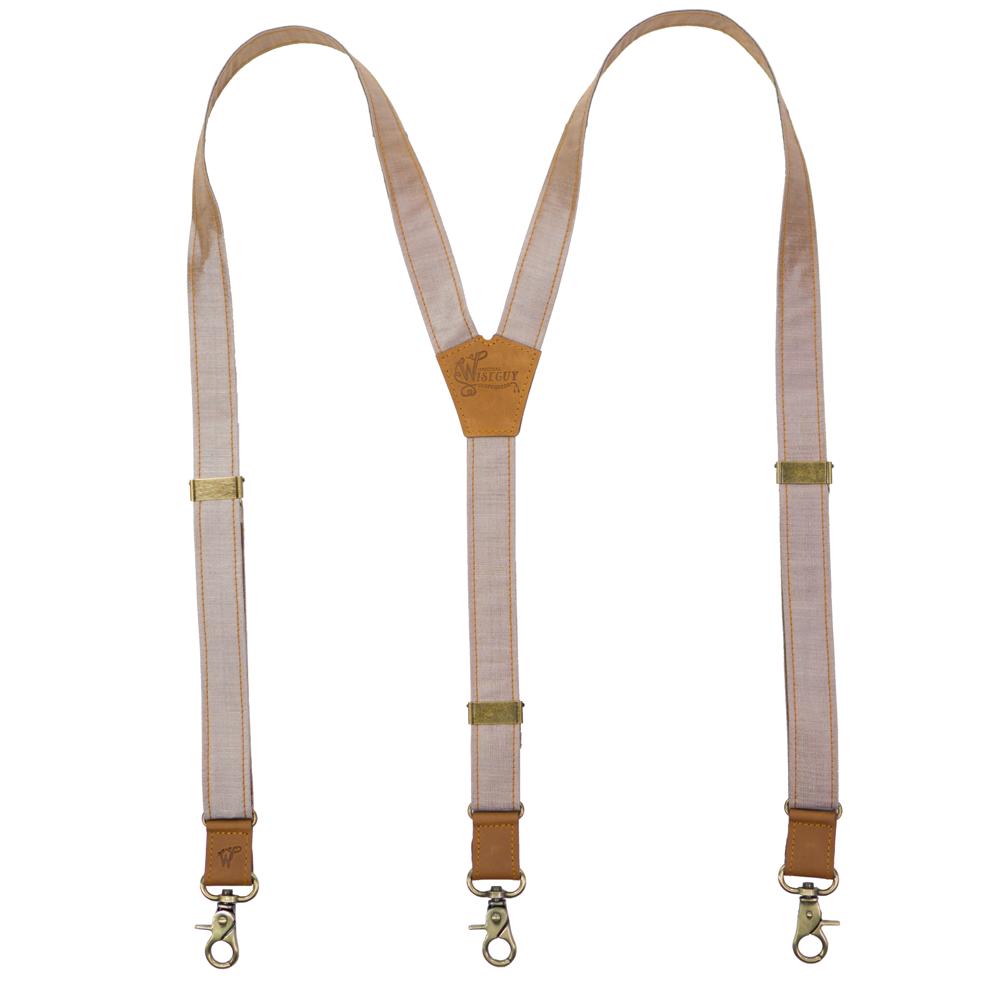 Silk The Warden Copper Slim Suspenders No. G7113