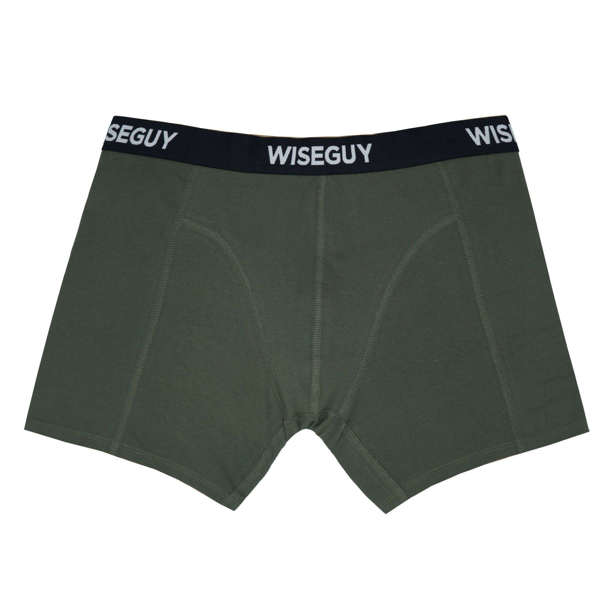 Boxer en coton biologique Army Green 2-pack n° D9015