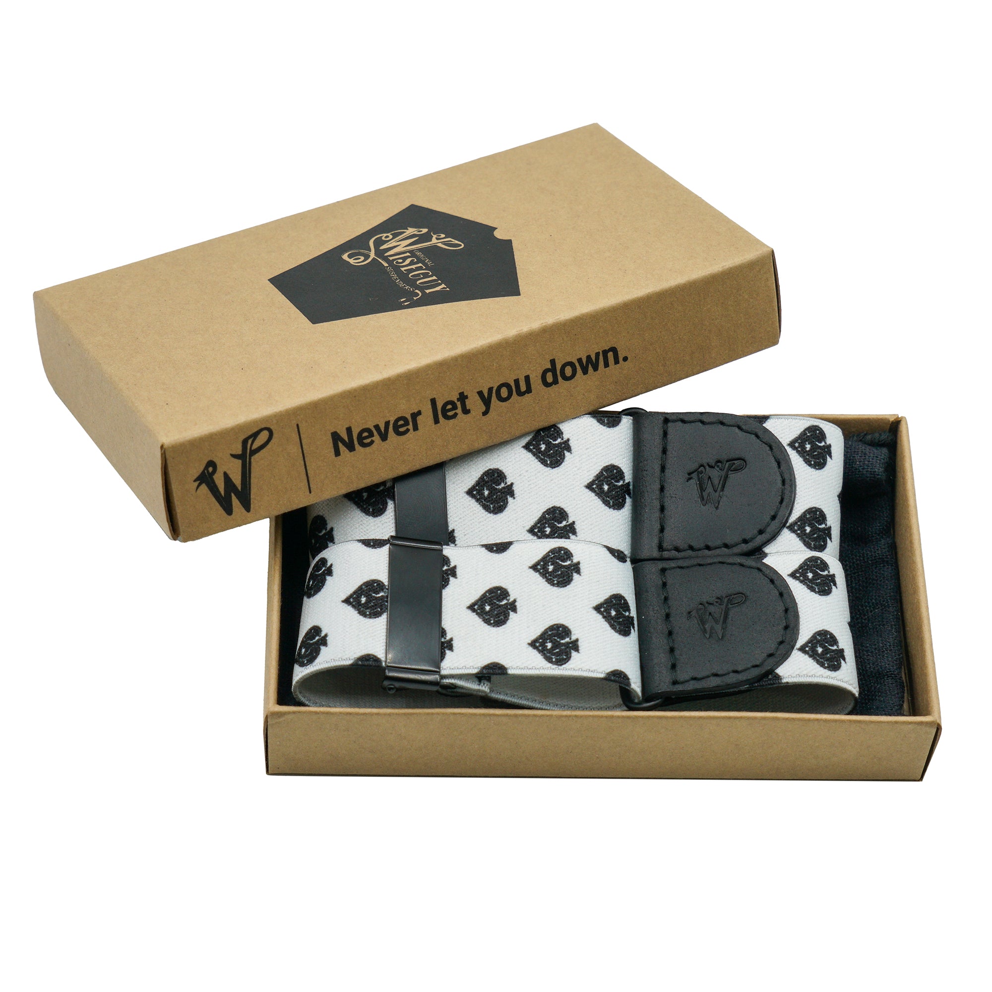 Jarretières de Manches All Spades Noir No. S5515