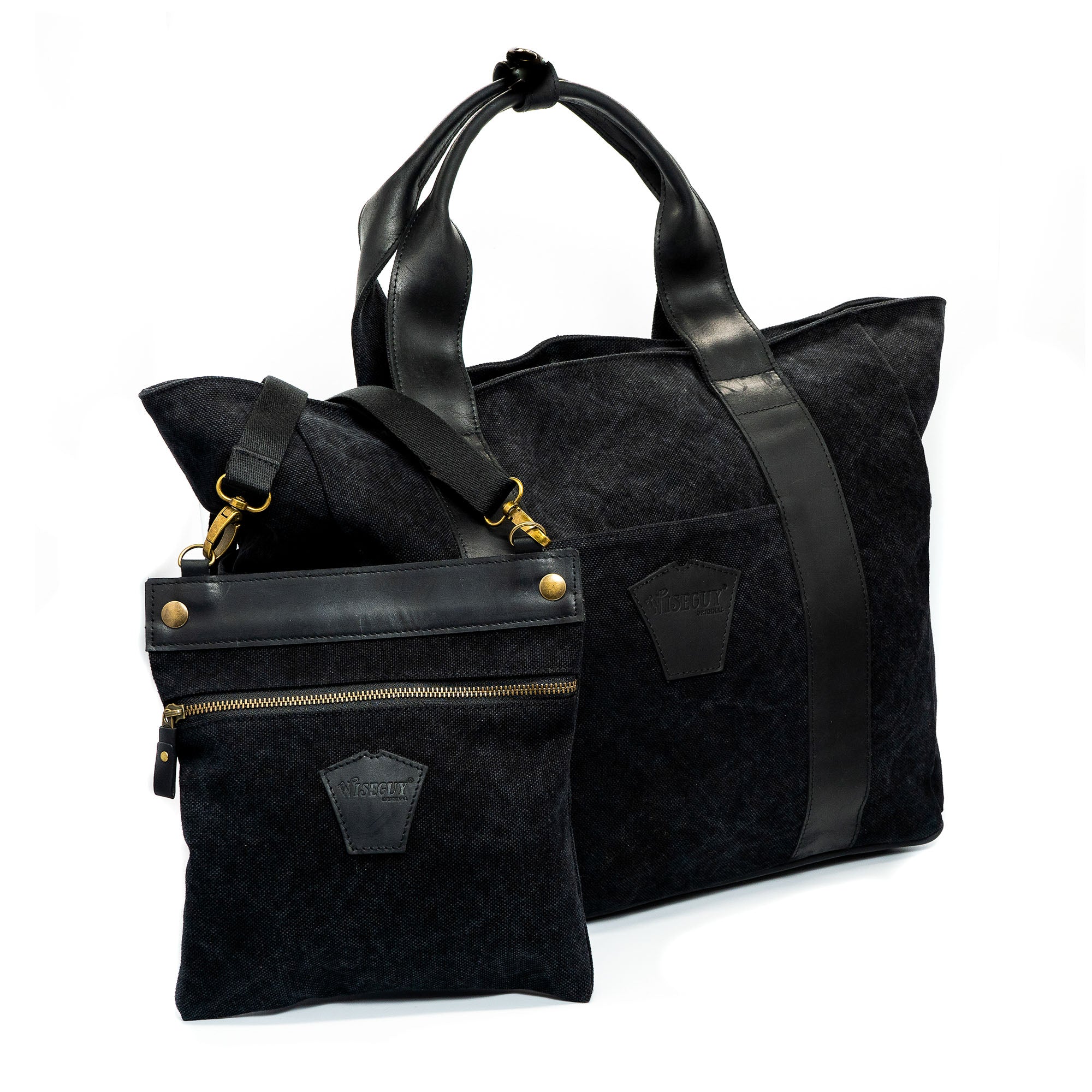 Wiseguy Essential Weekender Tasche mit kleiner Tasche No. A8212