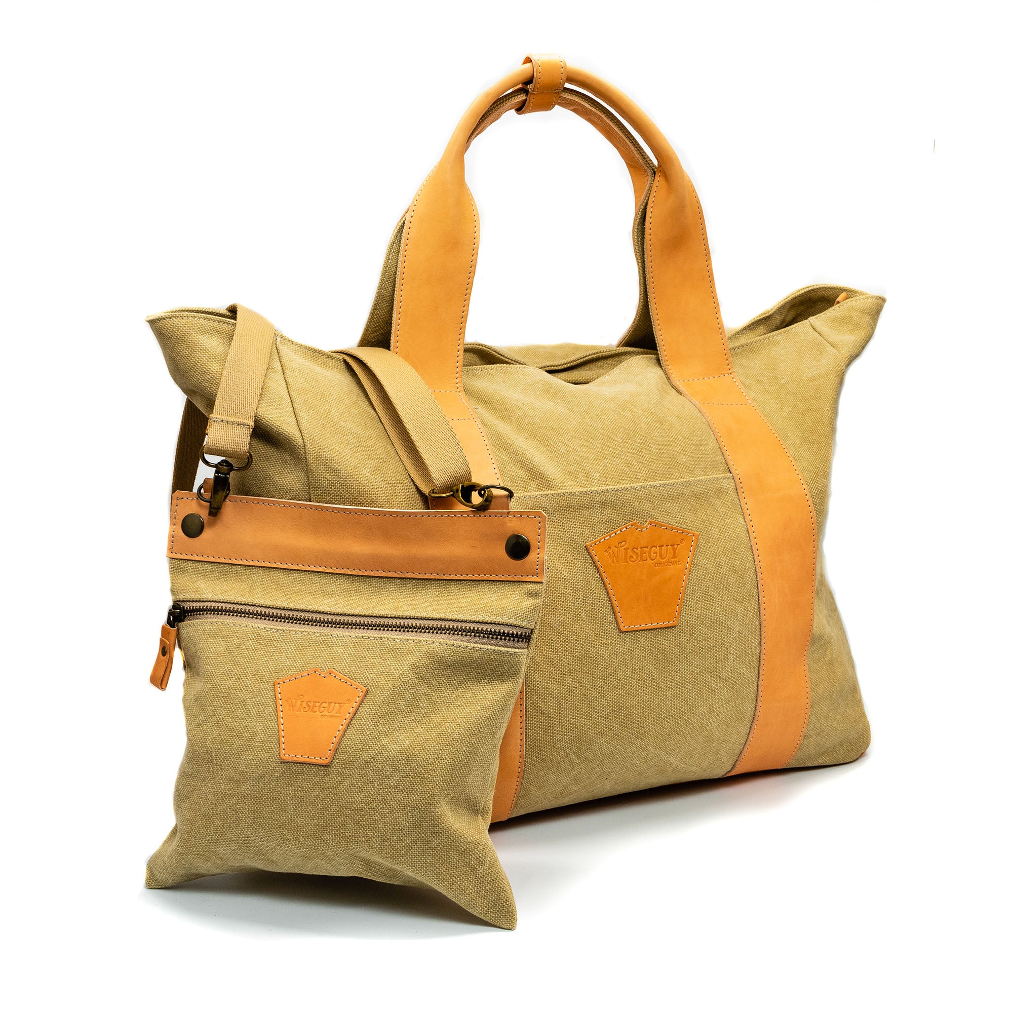 Wiseguy Essential Weekender Tasche mit kleiner Tasche No. A8212